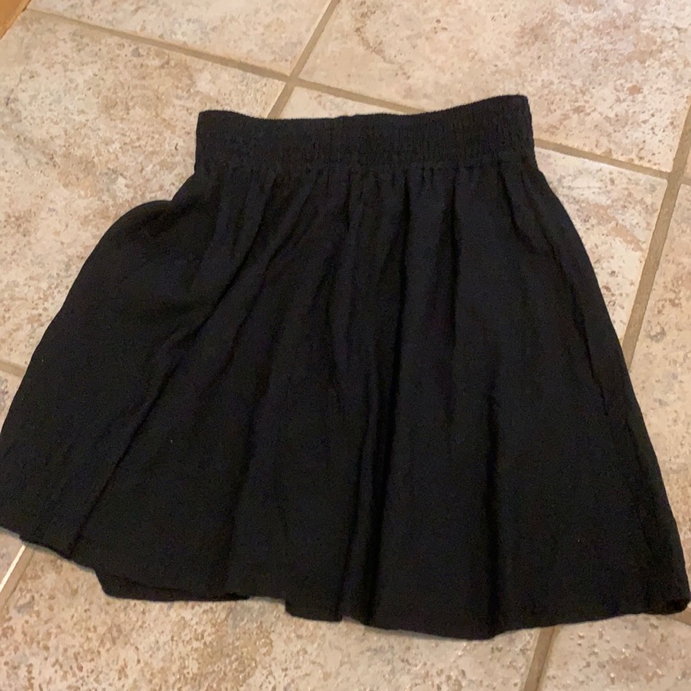 Black skirt